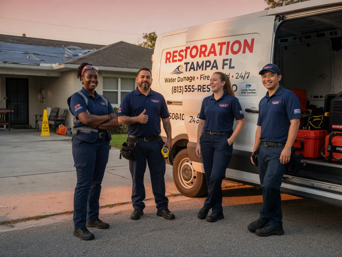Water Damage Restoration company in Engelhard, NC